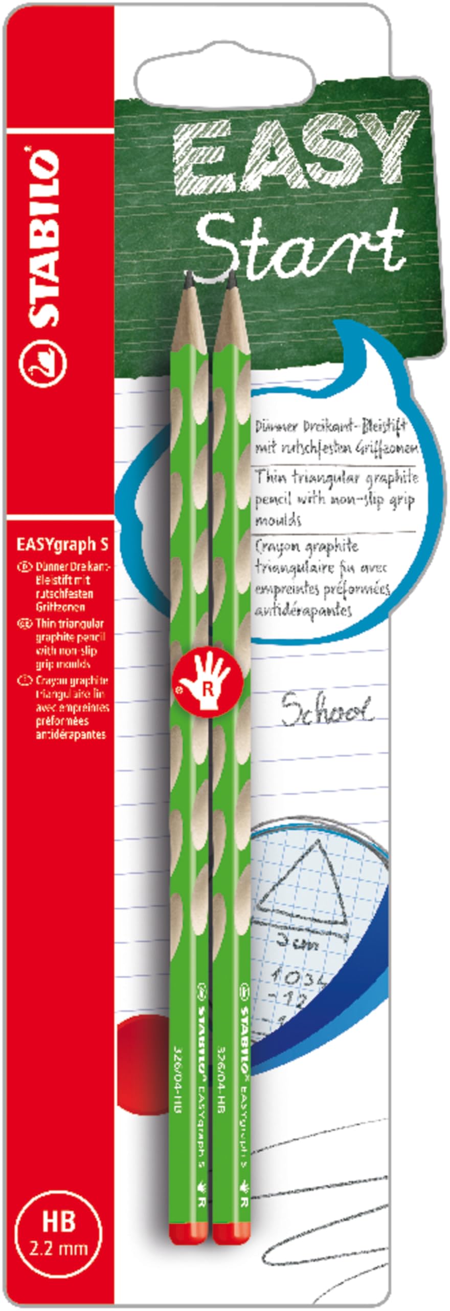 stabilo-easygraph-s-schmaler-dreikant-bleistift-rechtsh-nder-hb image 1