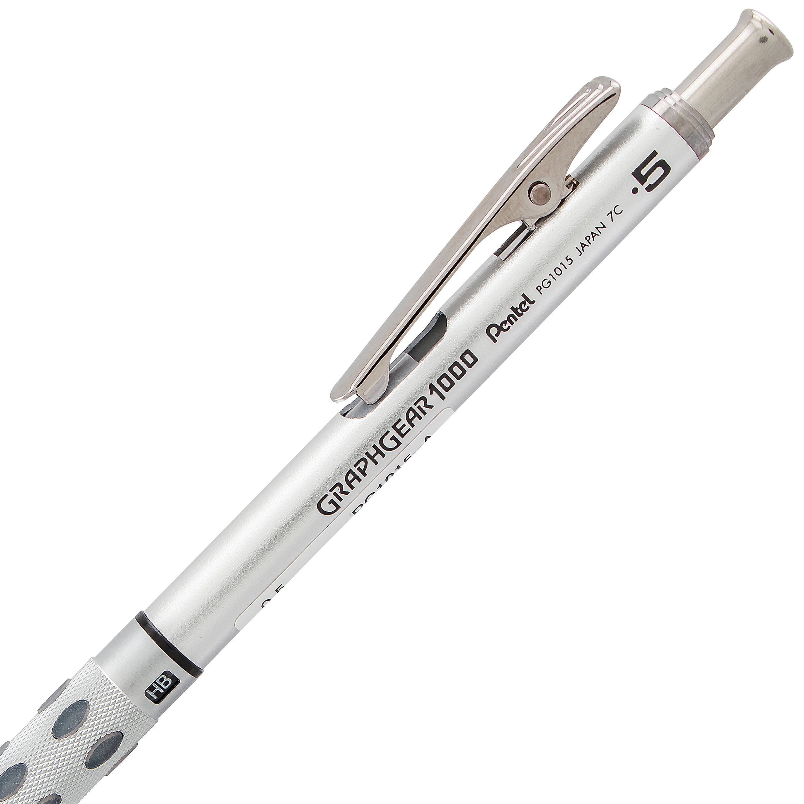pentel-graphgear1000-druckbleistift-0-3-mm-hb-edelstahl image 6