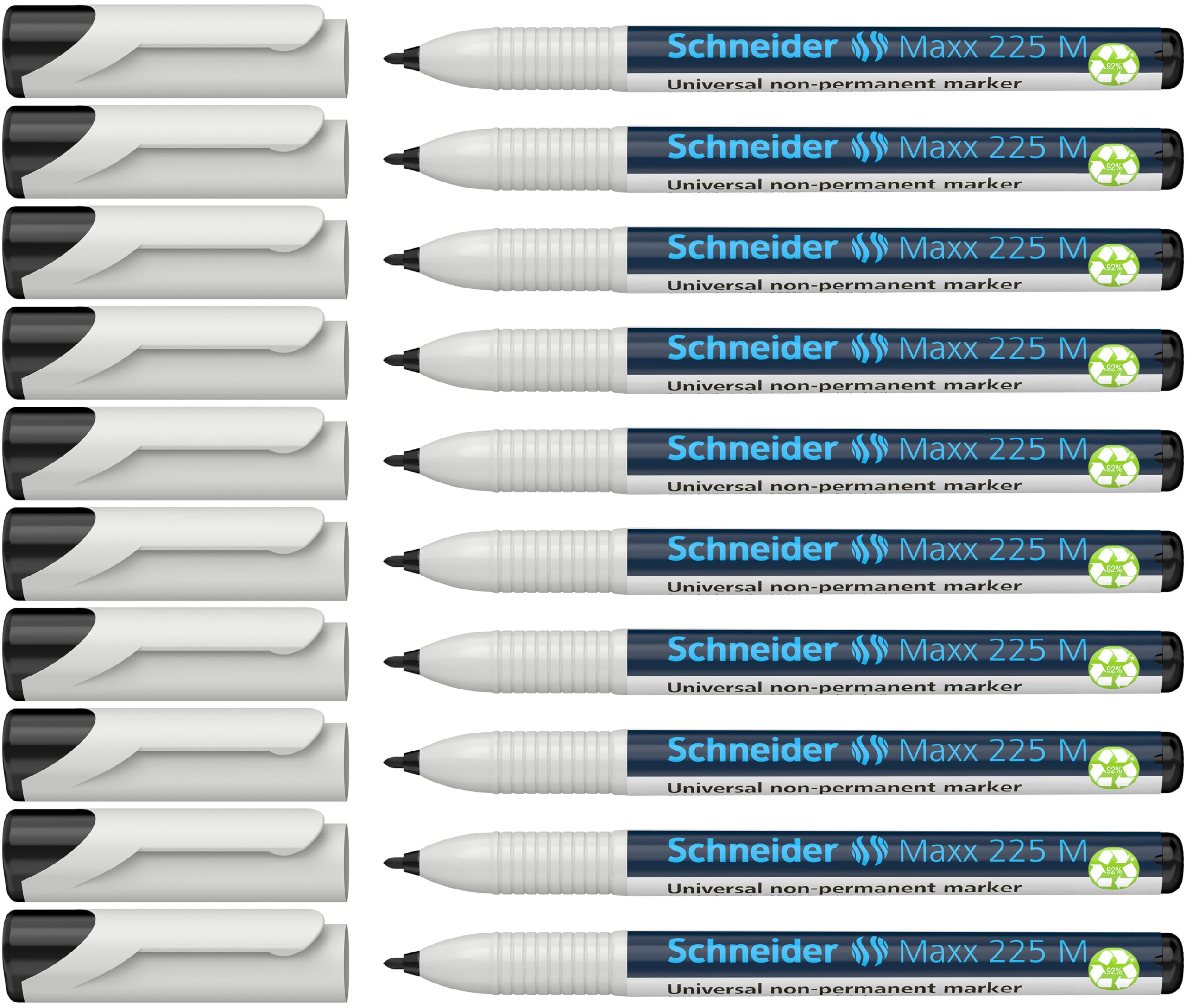 schneider-maxx-225-m-universal-marker-non-permanent-1-0-mm-10er-pack-rot image 8