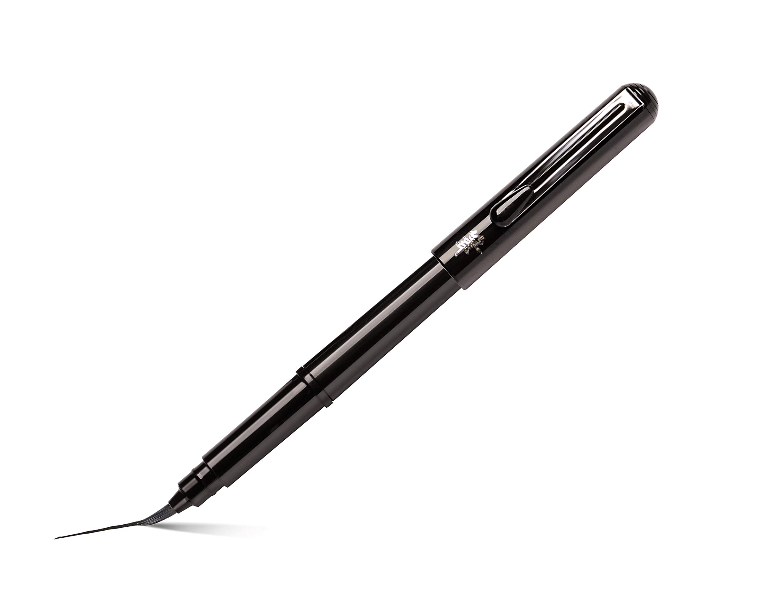 pentel-pocket-brush-pinselstift-schwarz-mit-2-patronen-xgfkp-fp10 image 5