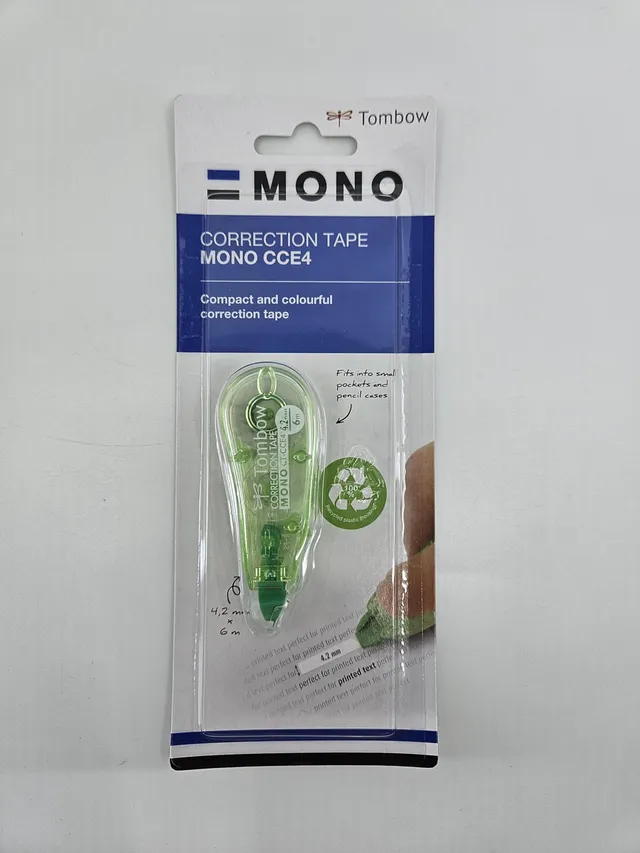 tombow-mono-ct-cce4-mini-korrekturroller-4-2-mm-x-6-m-gr-n image 1