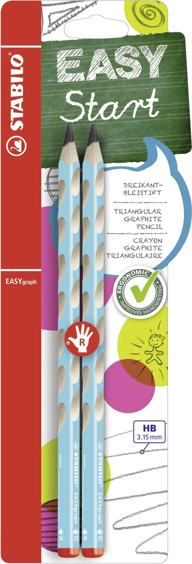 stabilo-easygraph-dreikant-bleistift-rechtsh-nder-hb image 1