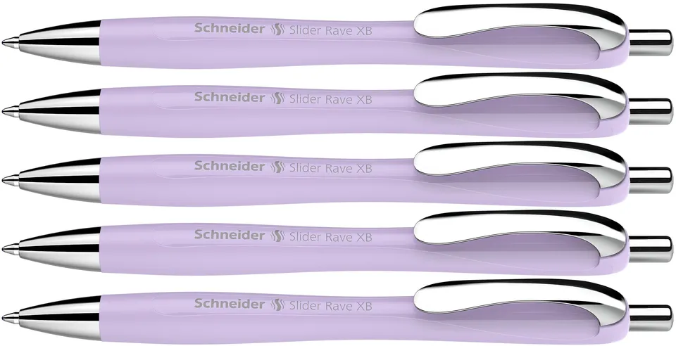 schneider-slider-rave-xb-kugelschreiber-bl-tenrosa-5-st-ck image 1