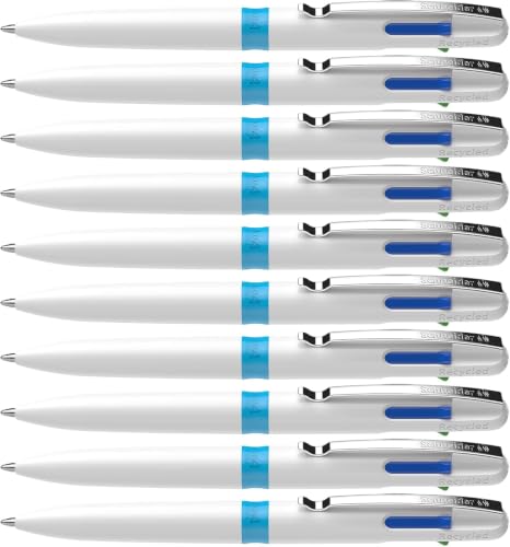 schneider-take-4-mehrfarb-kugelschreiber-4-in-1-wei-hellblau-10-st-ck image 8