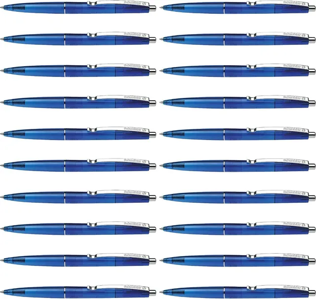 schneider-k20-icy-colours-kugelschreiber-blau-m-20er-pack-dokumentenecht image 1
