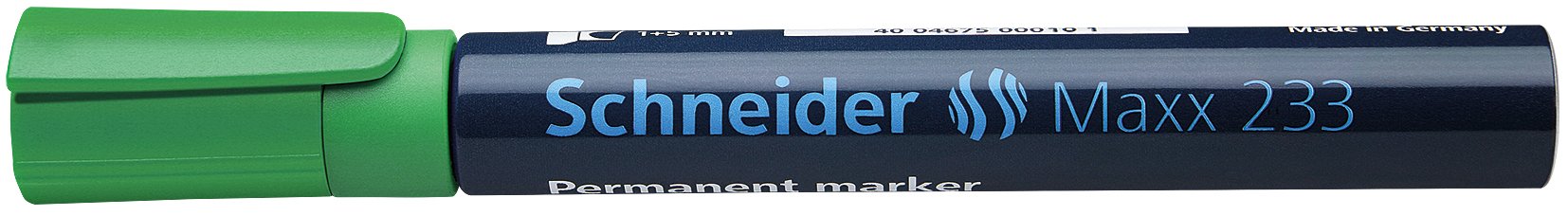schneider-maxx-233-permanent-marker-keilspitze-1-5-mm-gr-n-10er-pack image 2