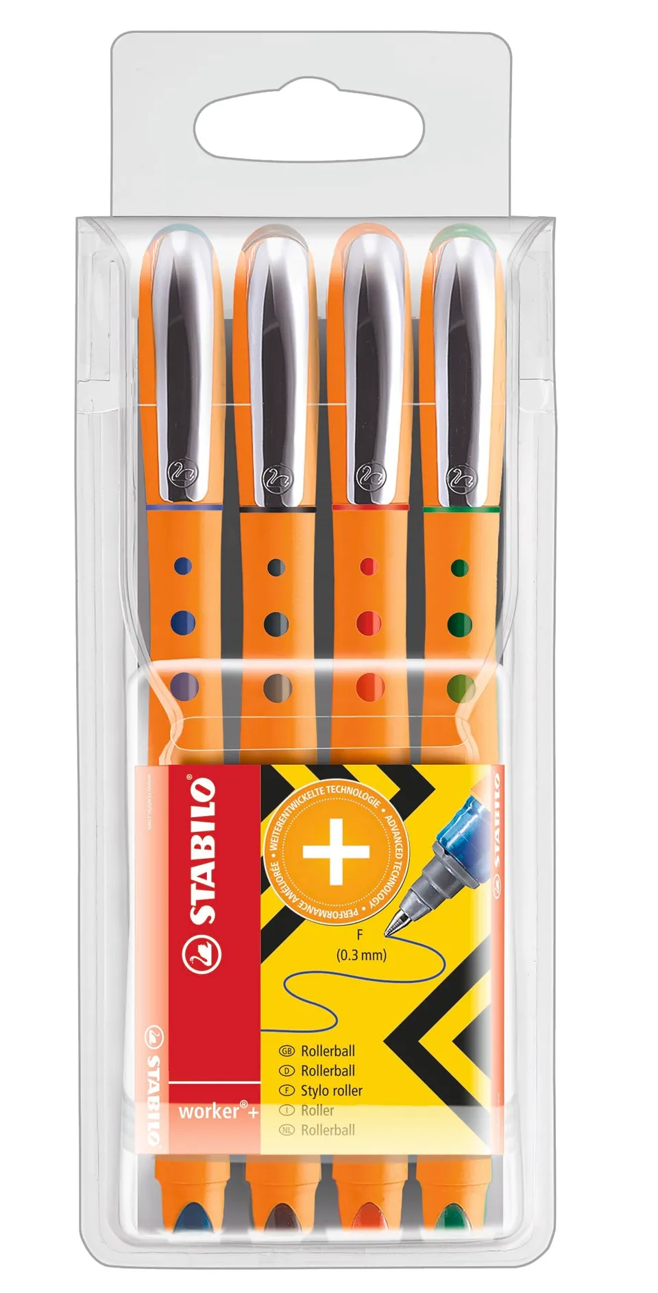 stabilo-worker-tintenroller-free-ink-technologie image 1