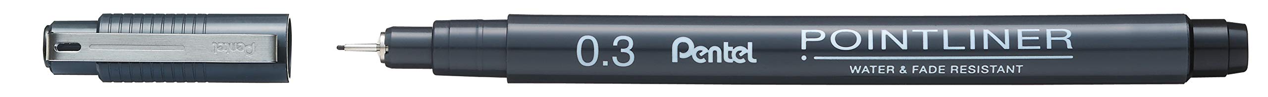 pentel-pointliner-s20p-5n-fineliner-grau-0-5-mm-wasserfest image 7