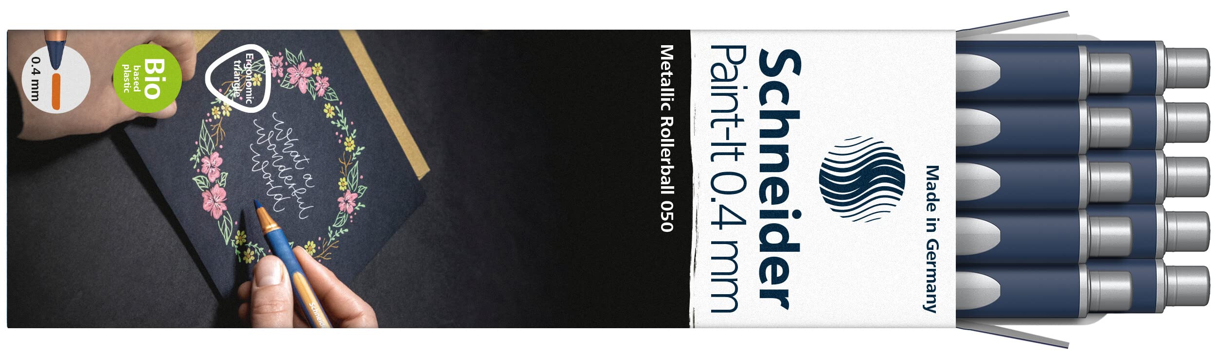 schneider-paint-it-metallic-rollerball-050-silver-0-4-mm-10-st-ck image 3
