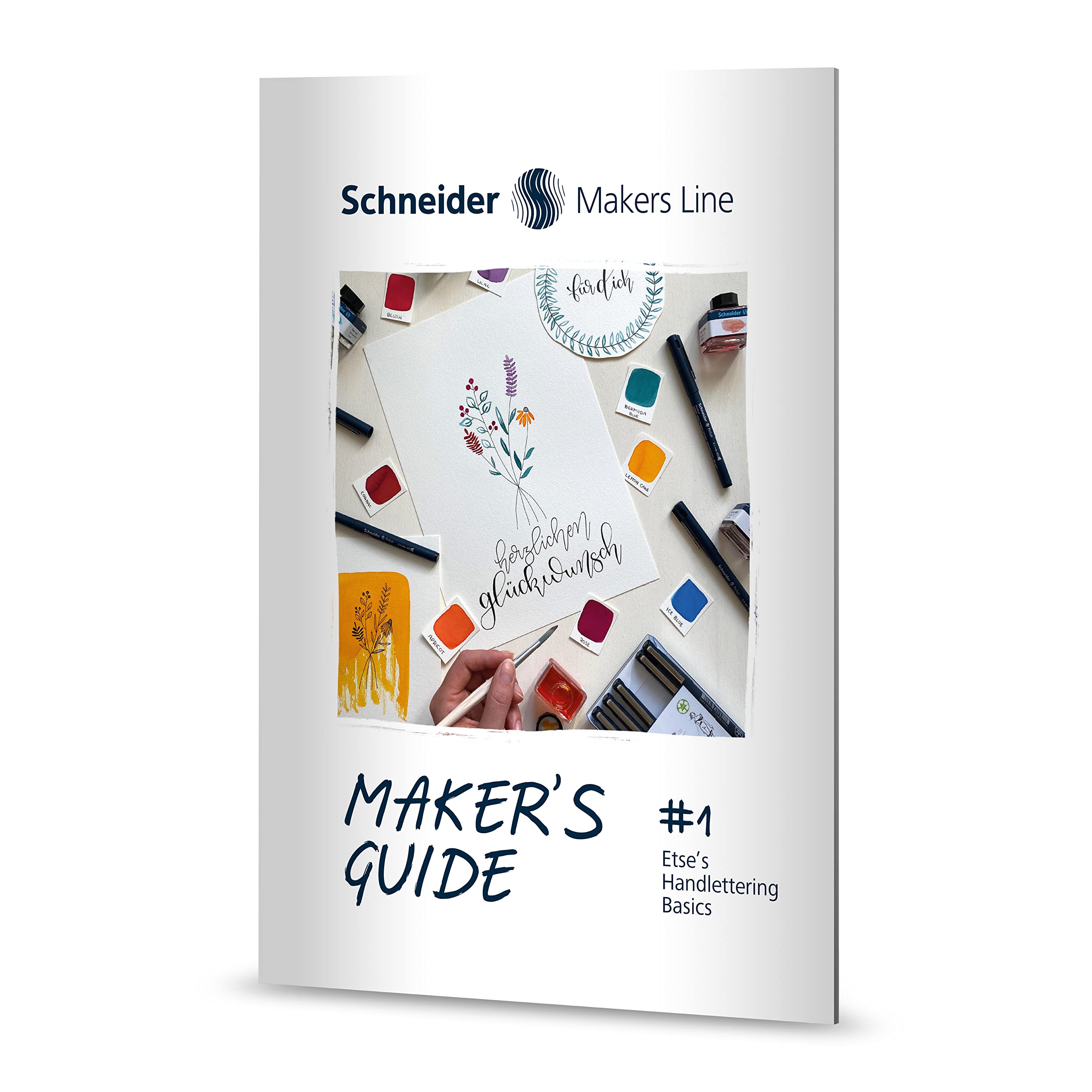 schneider-callissima-kalligraphie-set-apricot-mit-3-federn-66-patronen-guide image 4