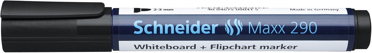schneider-maxx-290-whiteboard-marker-2-3-mm-10er-pack-schwarz image 3