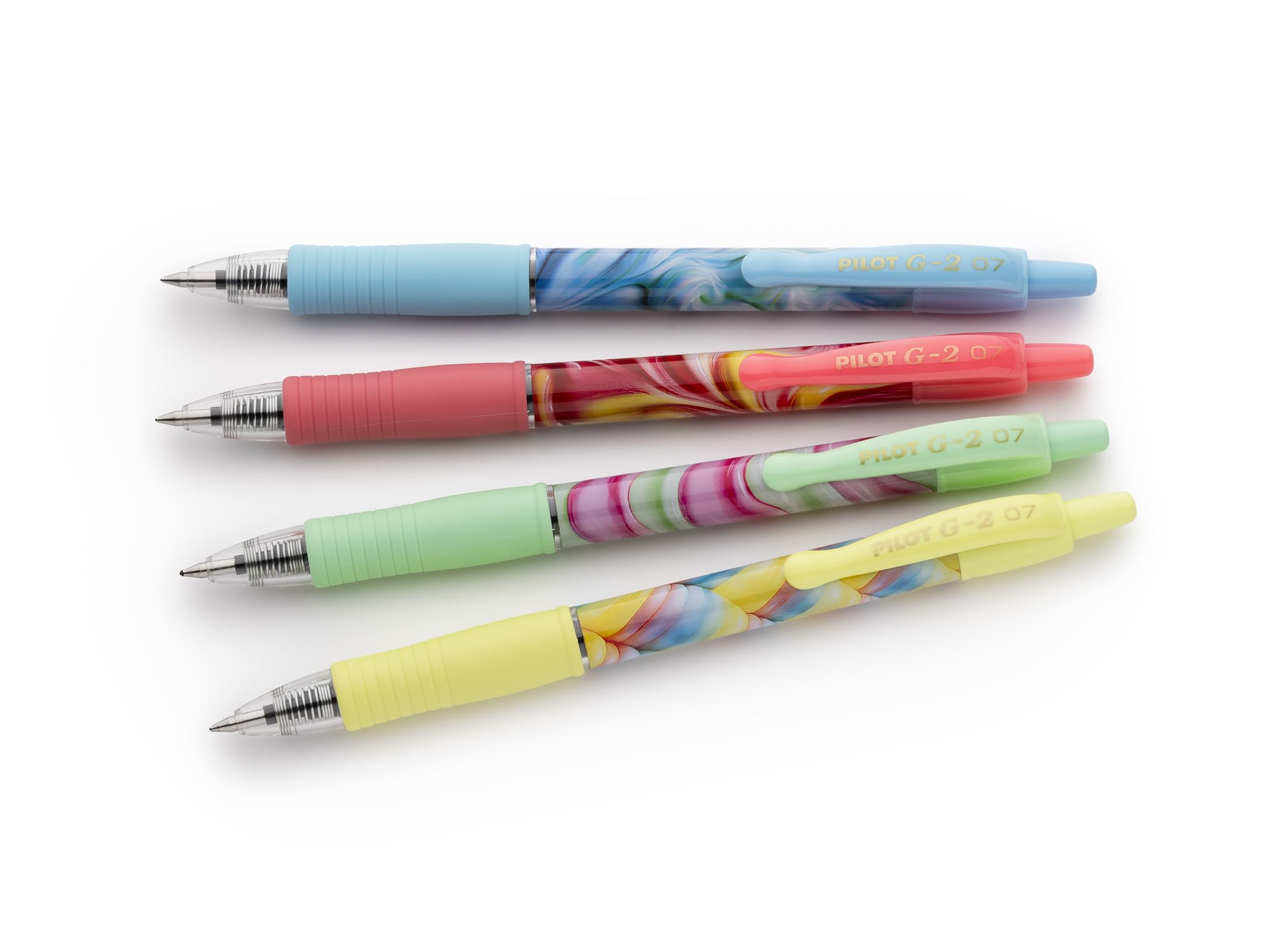pilot-g-2-flow-gelstift-0-7-limitiert-gelb-gr-n-2-stifte-2-nachf-llungen-schwarz image 5