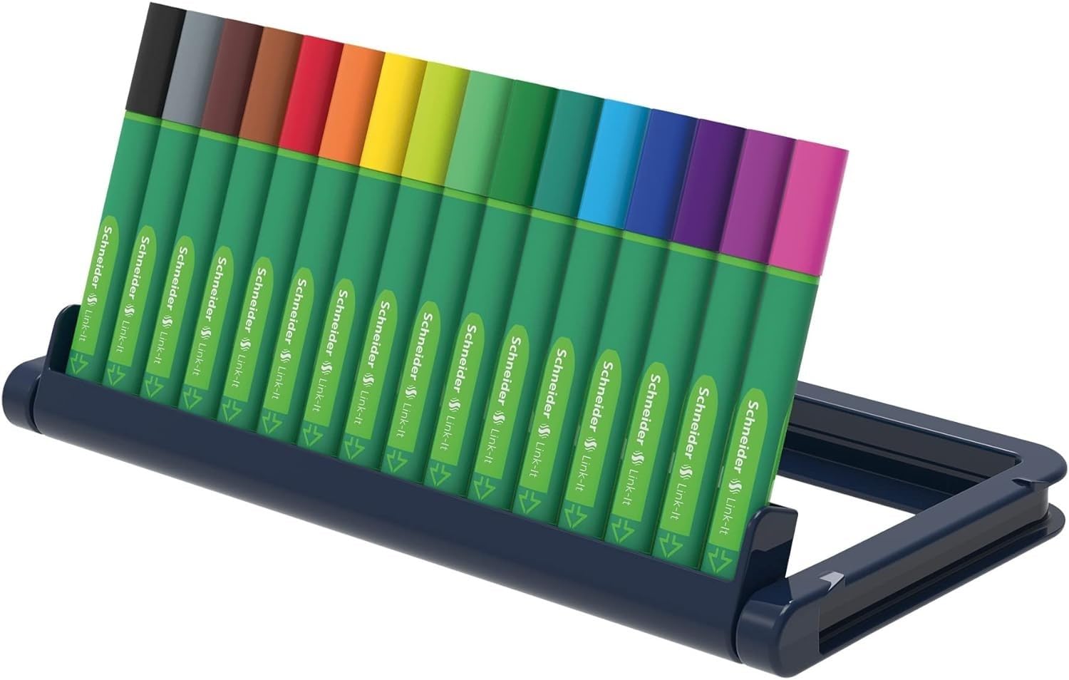 schneider-link-it-fasermaler-1-0-mm-sortiert-mit-click-system-16er-stiftebox image 3