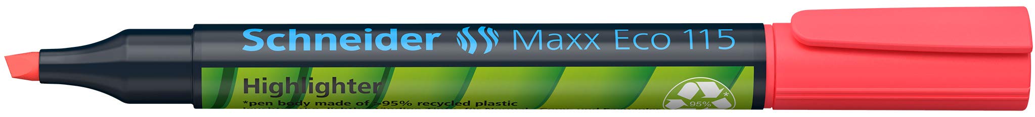 schneider-maxx-eco-115-textmarker-10er-pack-rot-nachf-llbar image 4
