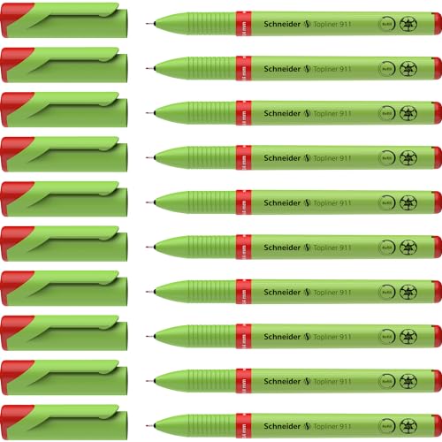 schneider-topliner-911-fineliner-0-4-mm-10er-pack-rot image 8