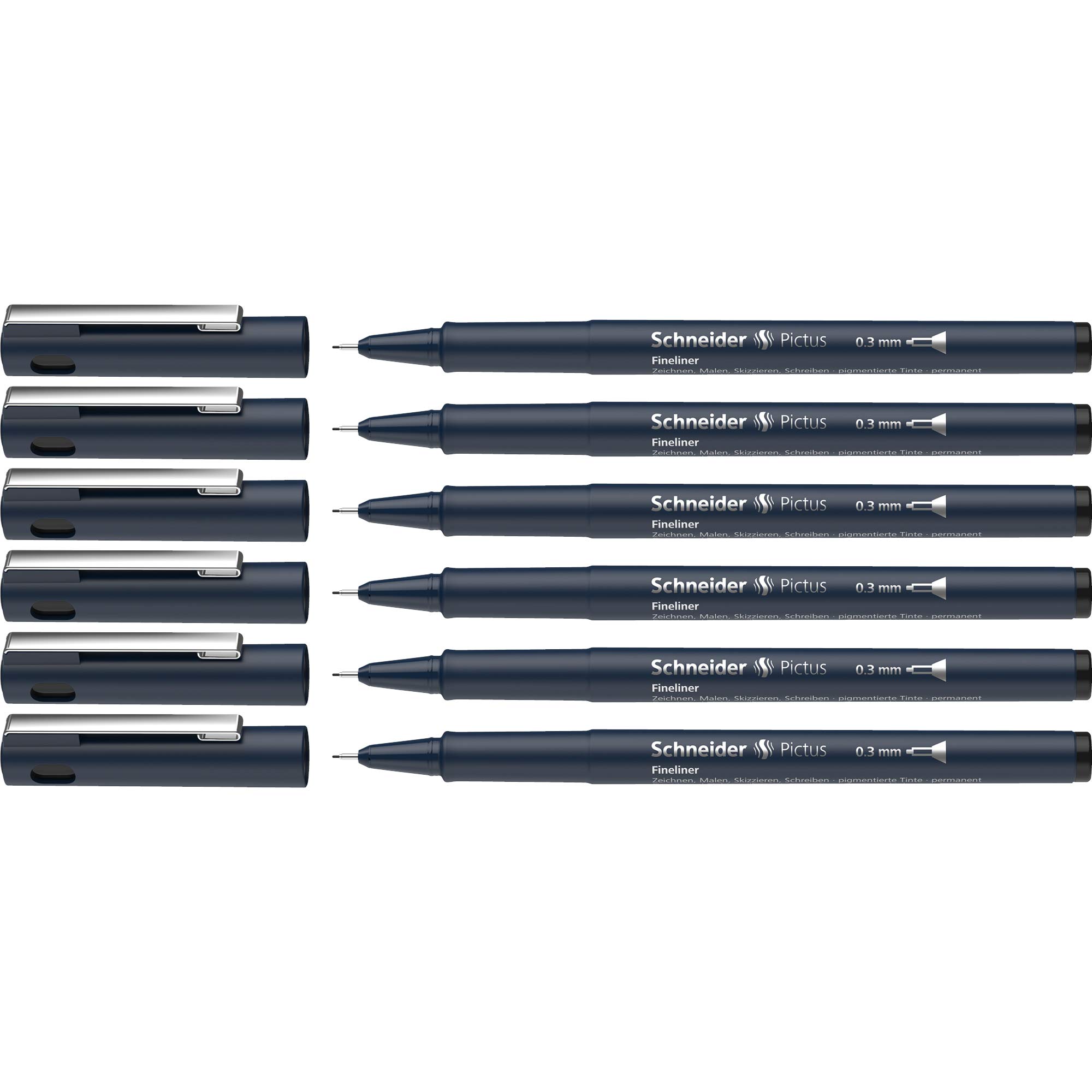 schneider-pictus-fineliner-0-3-mm-6er-pack-gr-n image 7