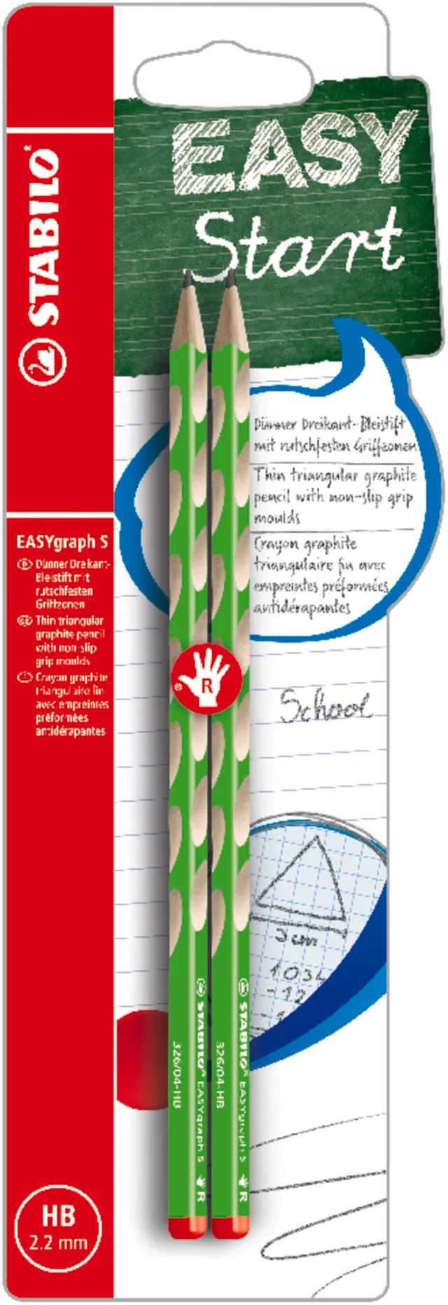 stabilo-easygraph-s-schmaler-dreikant-bleistift-rechtsh-nder-hb image 1