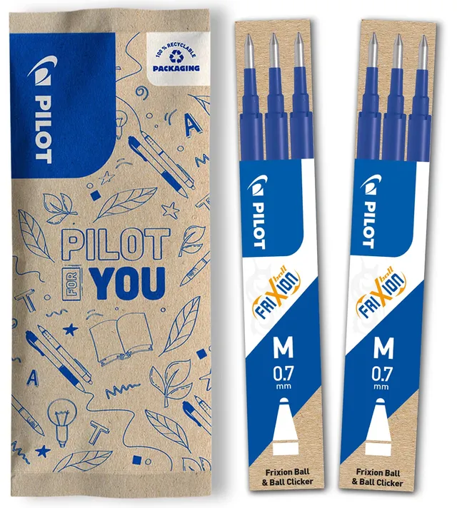 pilot-frixion-ersatzminen-0-7-gel-nachf-llminen-blau-6-st-ck image 1