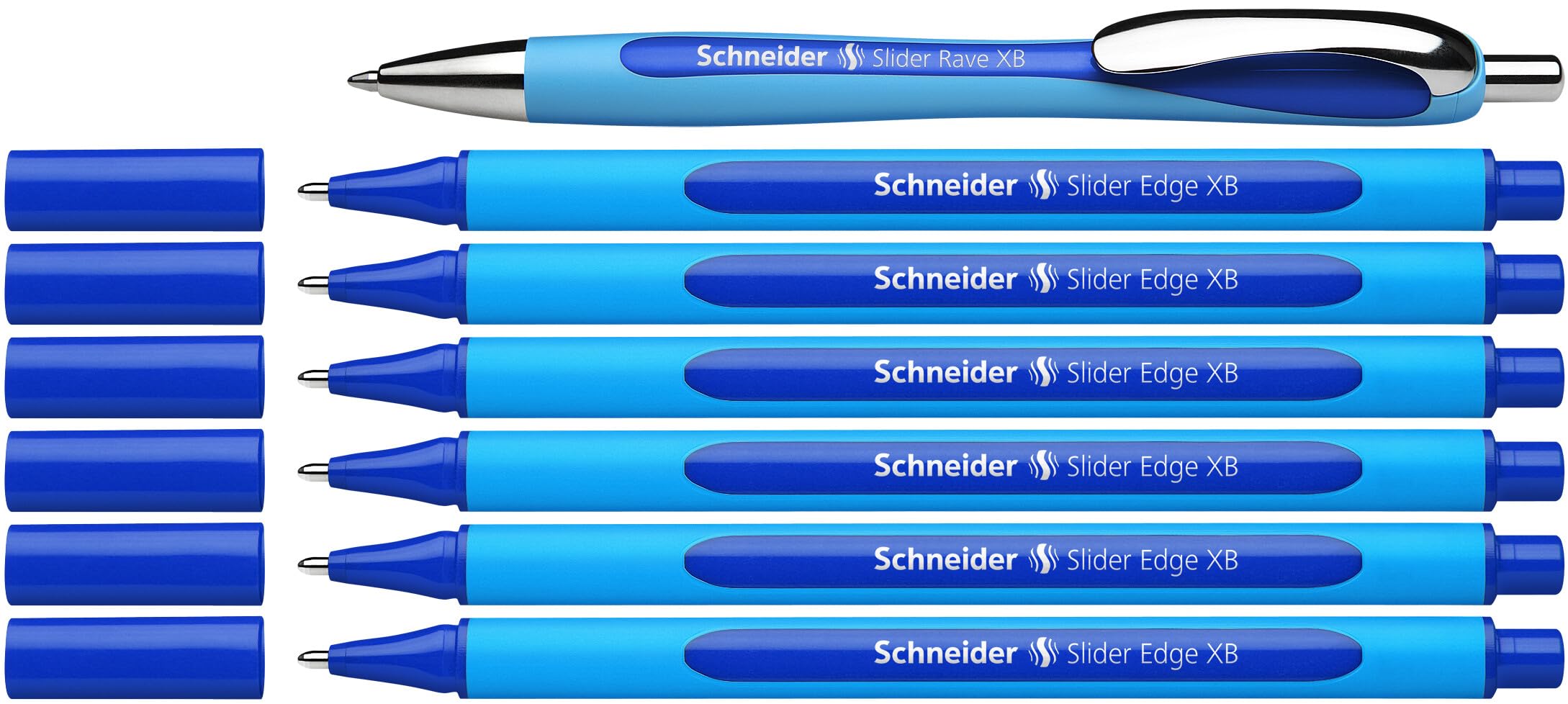 schneider-slider-memo-xb-slider-rave-xb-kugelschreiber-blau-set-4-1-pearl image 7