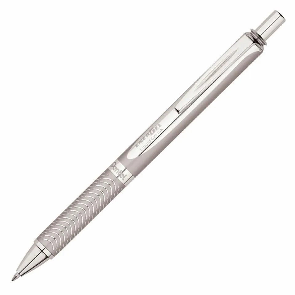 pentel-energel-sterling-bl407-a-gel-tintenroller-0-35-mm-schwarz-metallgeh-use-s image 1