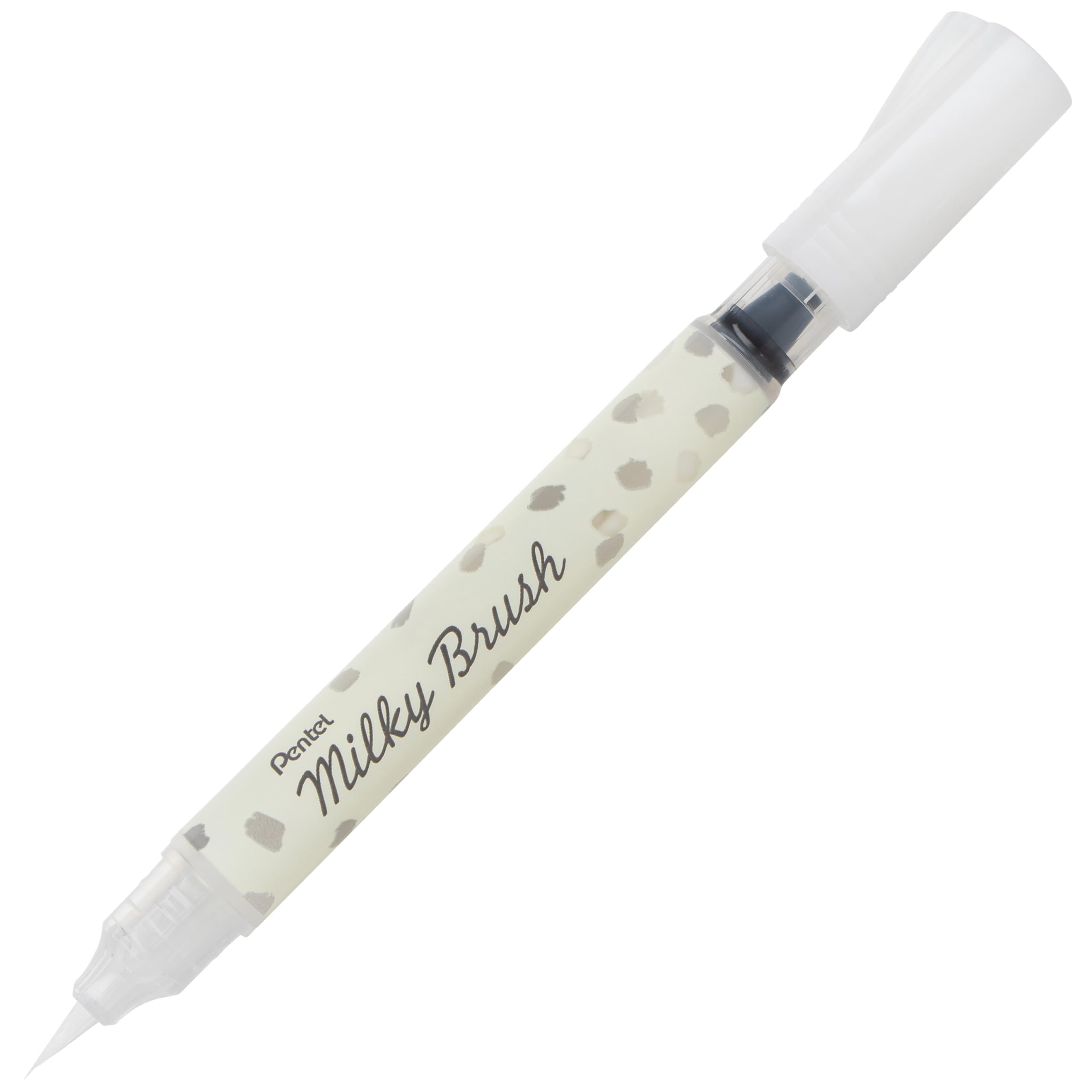 pentel-milky-brush-xgfh-pwx-pinselstift-wei-pastell-1-st-ck-auf-blisterkarte image 8