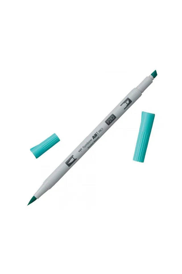 tombow-abt-pro-alkoholmarker-sea-glass-282-pinsel-und-keilspitze image 1
