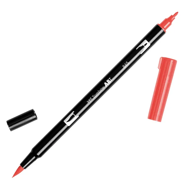 tombow-abt-dual-brush-pen-abt-845-fasermaler-mit-zwei-spitzen-carmine image 1