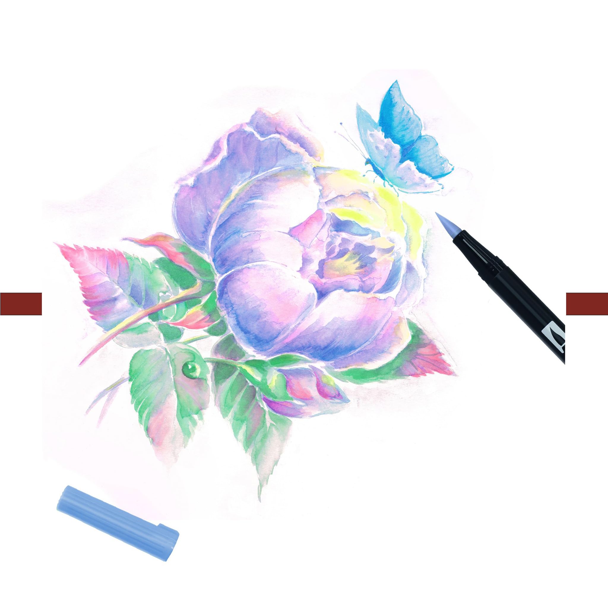 tombow-abt-dual-brush-pen-12er-set-pastell-abt-12p-2-mit-zwei-spitzen image 6