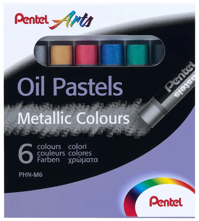 pentel-phn-m6-metallic-lkreiden-6er-set image 1