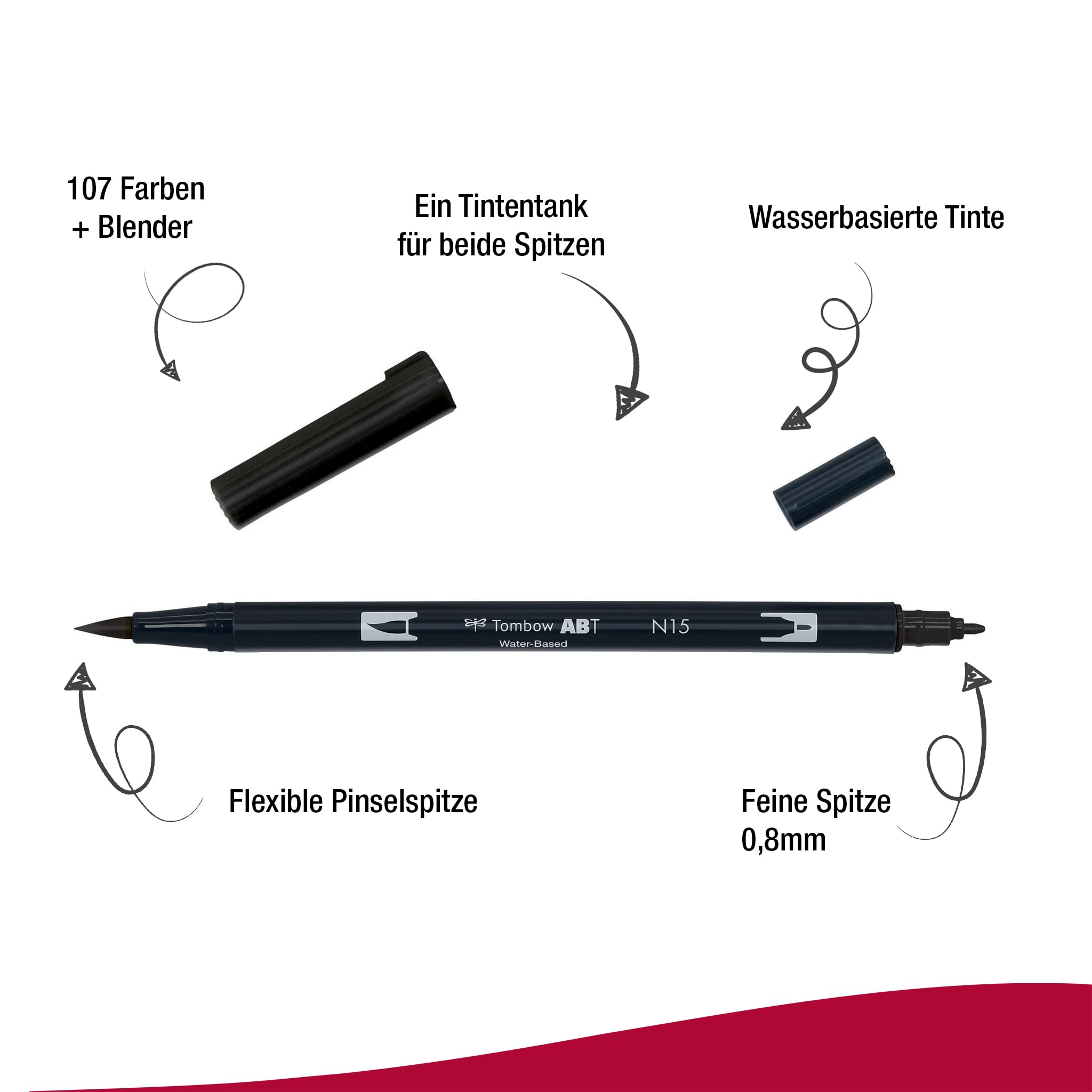 tombow-abt-dual-brush-pen-n15-black-pinsel-und-feinspitze image 2
