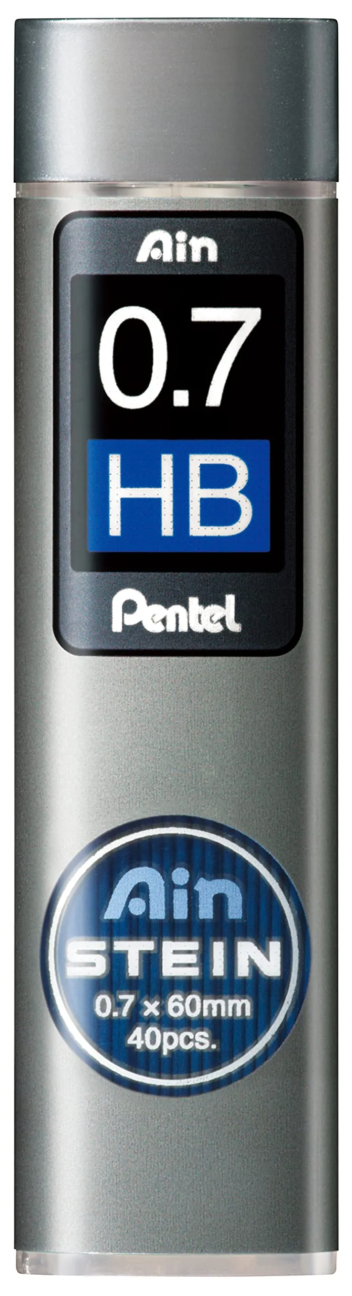 pentel-ain-stein-c277-feinminen-0-7-mm-hb-40-minen-dose image 1