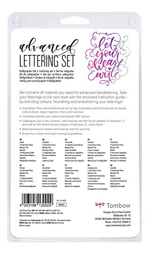 tombow-ls-adv-lettering-set-advanced-9-stifte-radierer image 8