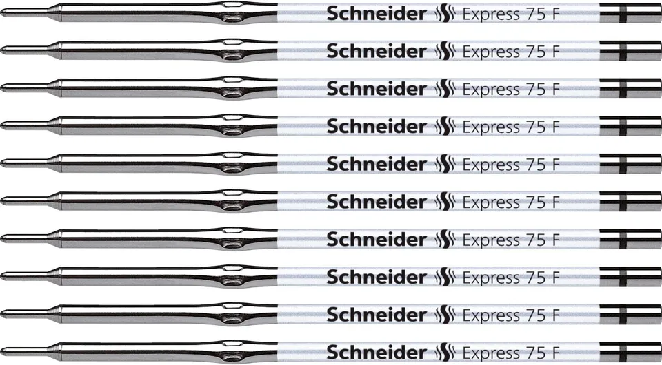 schneider-express-75-f-kugelschreiber-mine-iso-a2-10er-pack-schwarz image 1