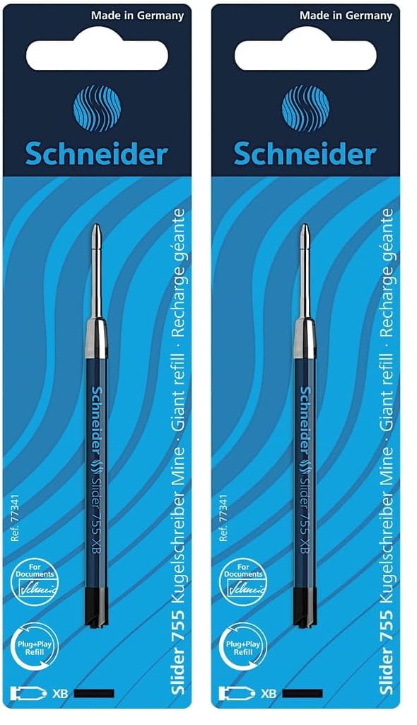 schneider-slider-755-kugelschreibermine-xb-schwarz image 2
