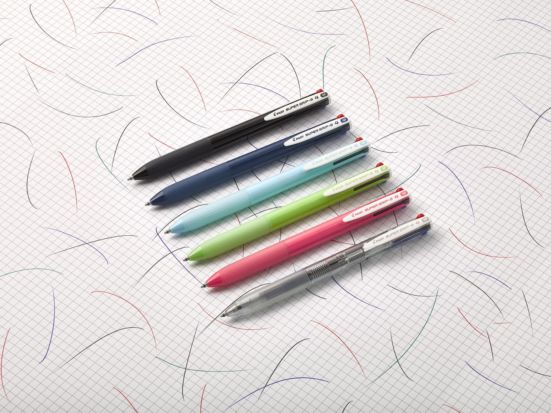 pilot-super-grip-g4-colors-4-farben-kugelschreiber-2er-set-dunkelblau-hellblau image 8