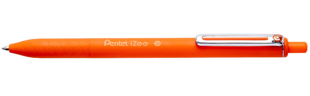 pentel-izee-bx470-4col-kugelschreiber-0-5-mm-4er-set-orange-hellblau-pink-violet image 7