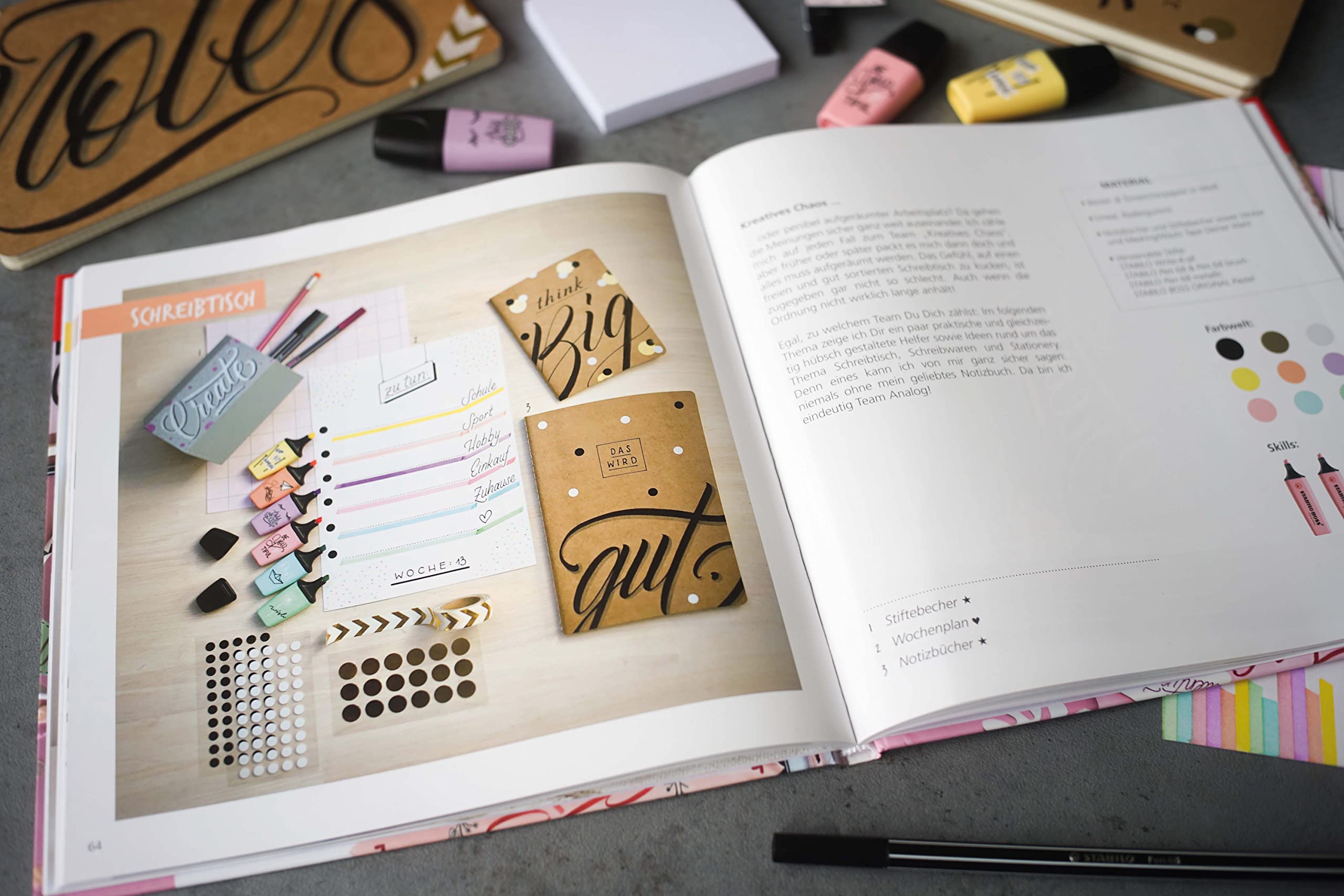 stabilo-kreativbuch-diy-und-bastelbuch-f-r-erwachsene-lettering-projekte-94-seit image 6