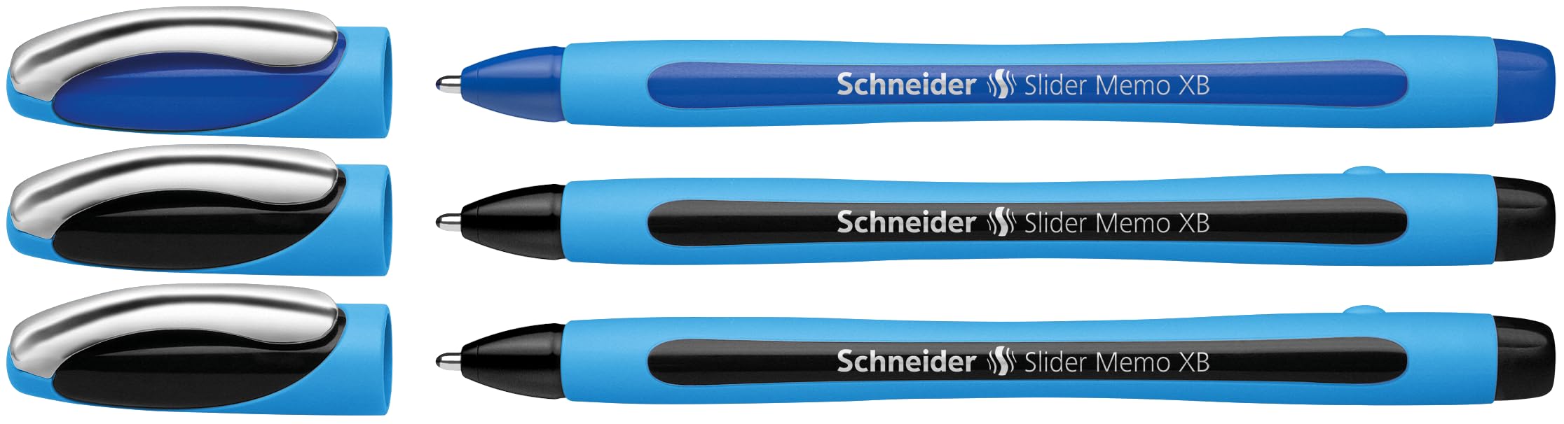 schneider-slider-memo-xb-kugelschreiber-3er-etui-rot-schwarz-blau image 6