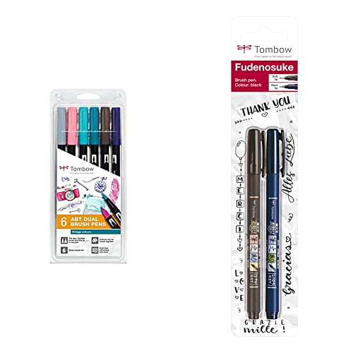 tombow-abt-dual-brush-pen-vintage-colours-6er-set-mit-doppelspitze image 8
