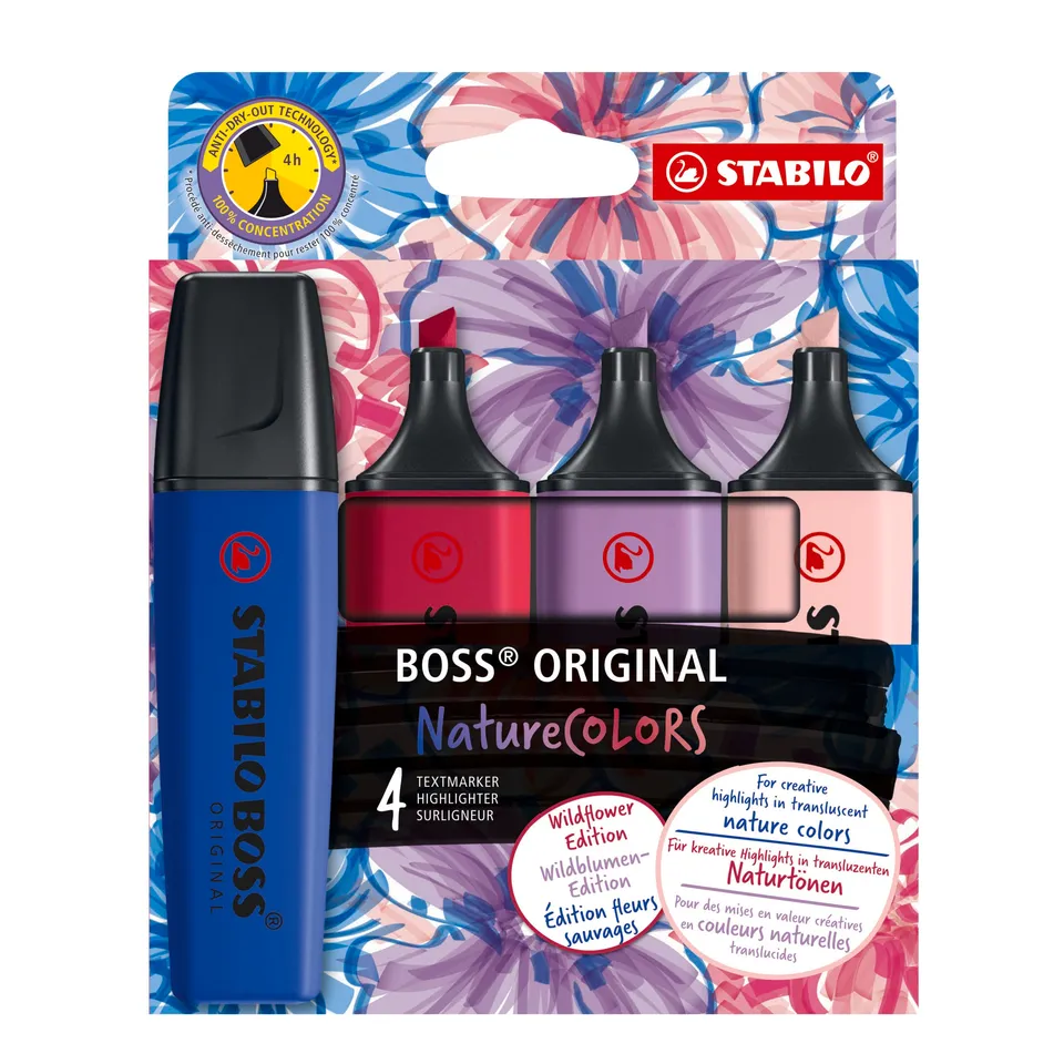 stabilo-boss-original-naturecolors-textmarker-wildflower image 1