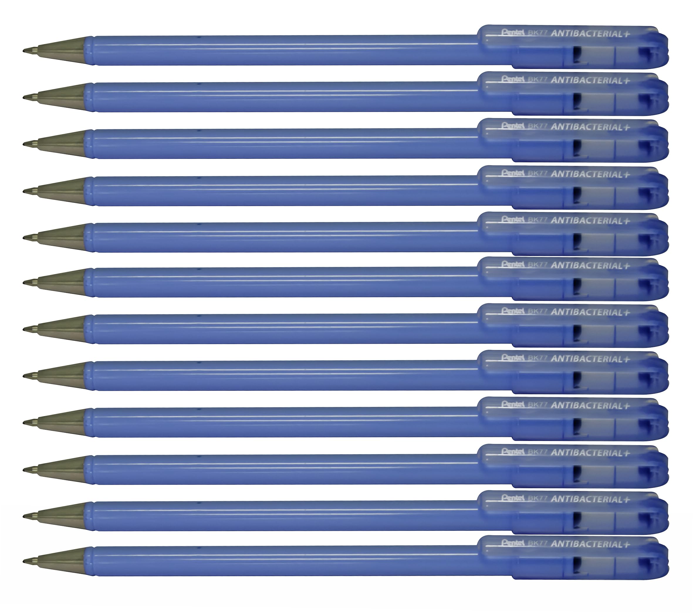 pentel-bk77ab-ae-antibacterial-kugelschreiber-schwarz-0-35-mm-12-st-ck image 1