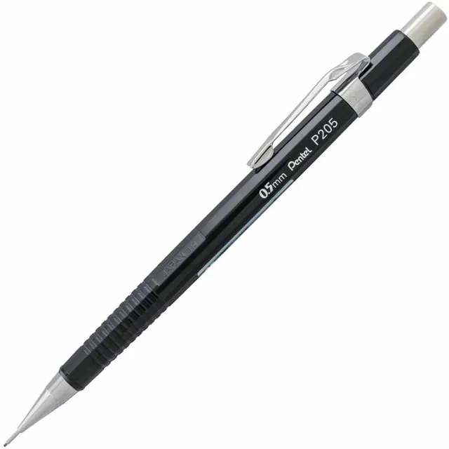 pentel-sharp-200-p205-a-druckbleistift-0-5-mm-hb-schwarz image 1