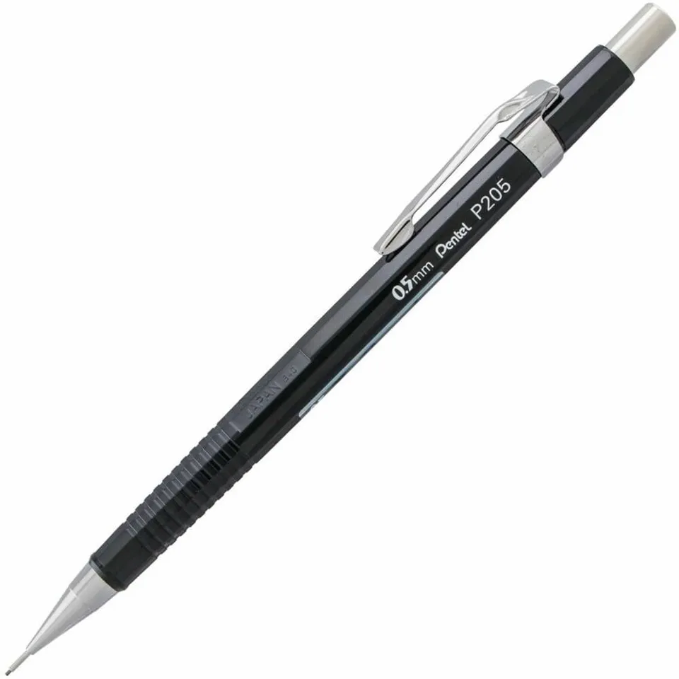 pentel-sharp-200-p205-a-druckbleistift-0-5-mm-hb-schwarz image 1