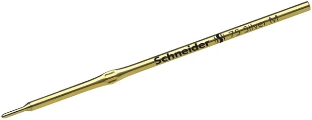 schneider-75-kugelschreibermine-m-silber-10er-pack-7519-silver image 1