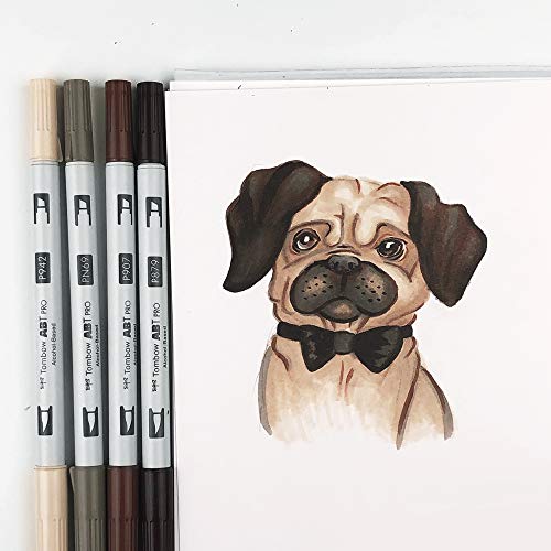 tombow-abt-pro-starter-set-4-marker-bristol-block-a5 image 7