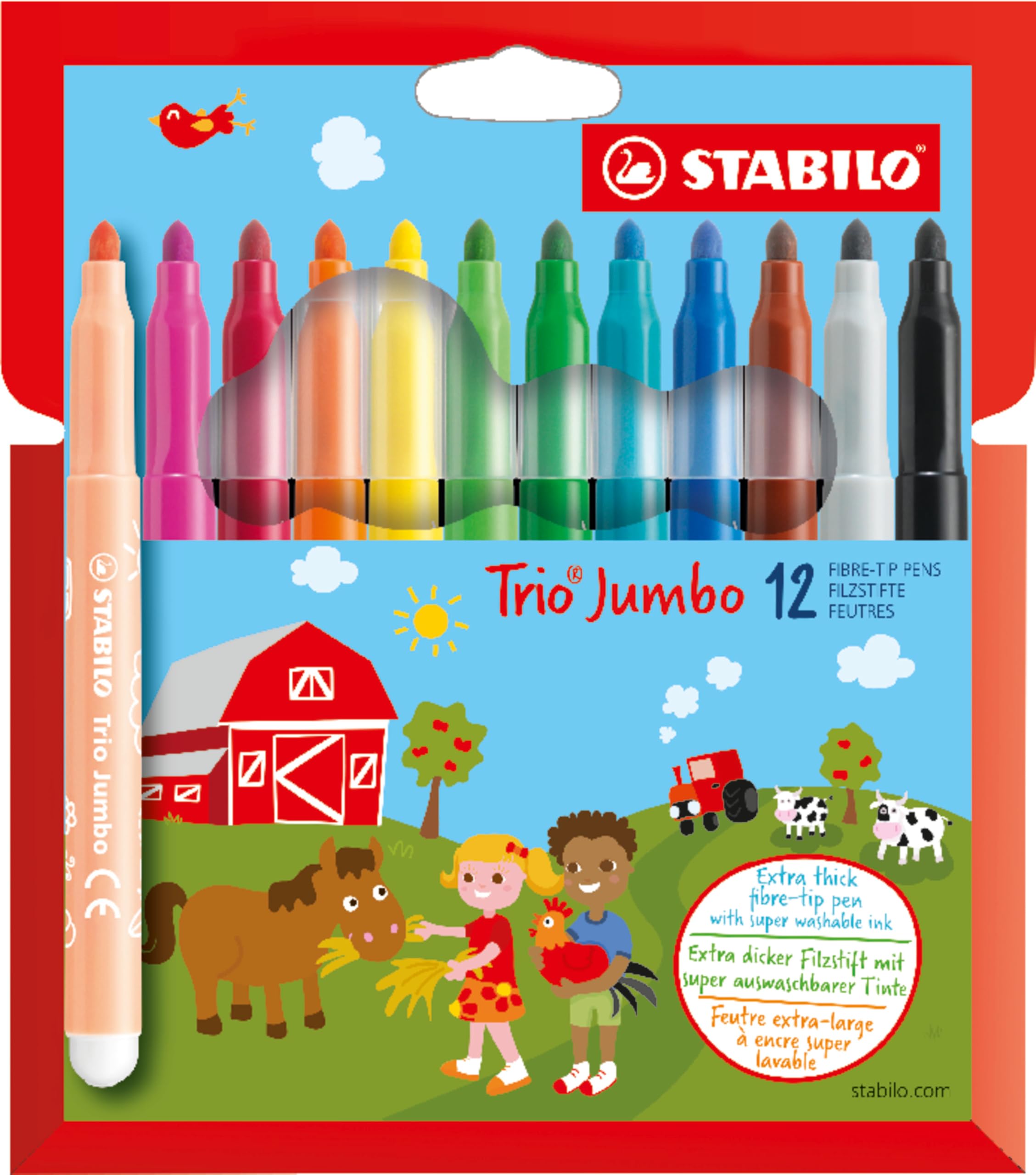 stabilo-trio-jumbo-dicker-filzstift image 1