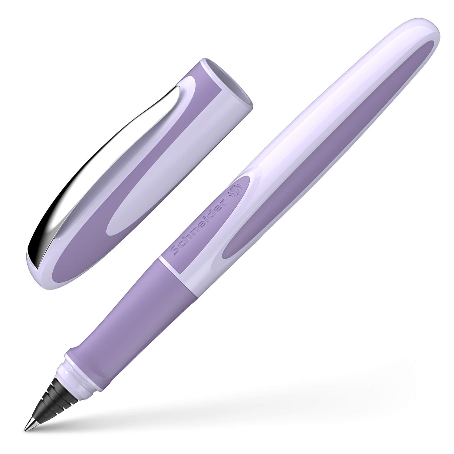 schneider-ray-tintenroller-lavendel-m-nachf-llbar-f-r-rechts-und-linksh-nder image 1