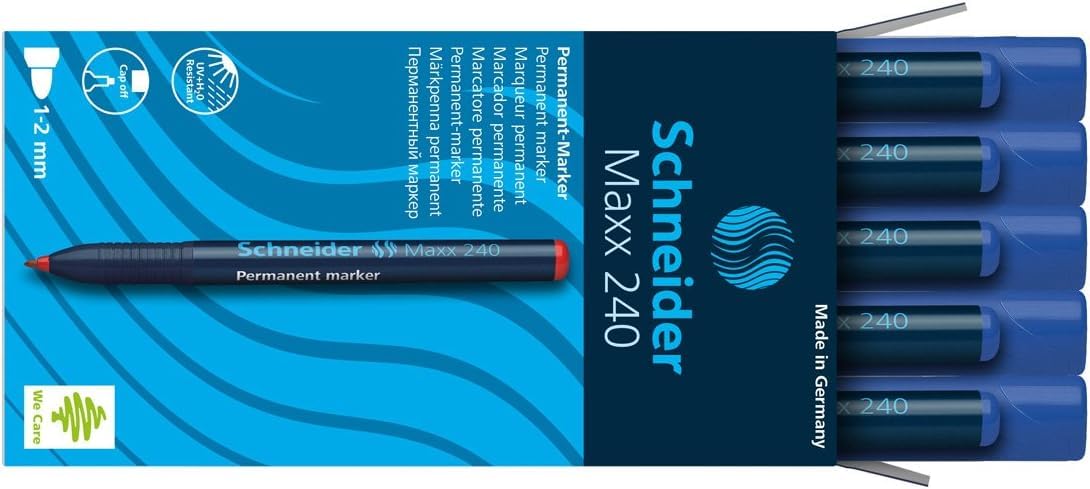 schneider-maxx-240-permanent-marker-rundspitze-1-2-mm-blau-10er-pack image 5