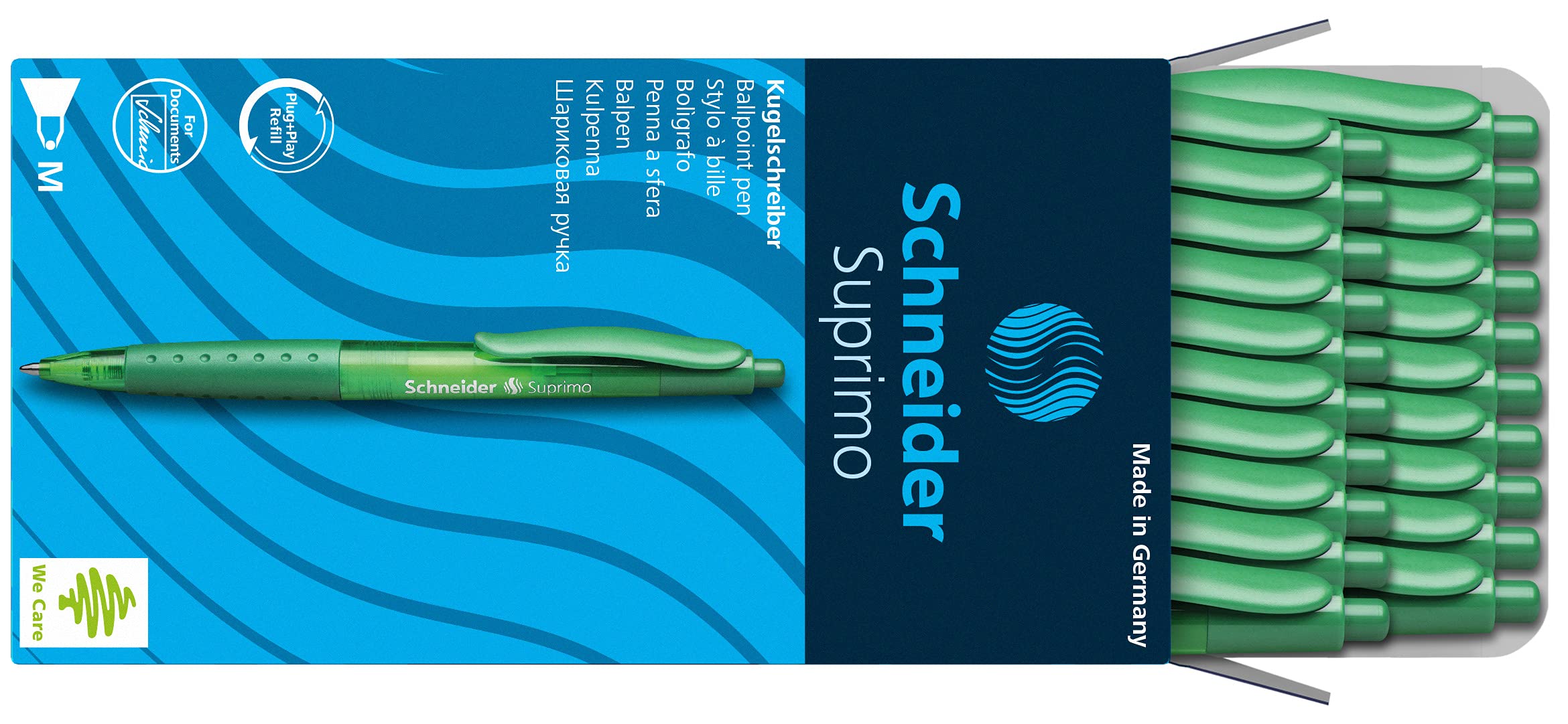 schneider-suprimo-druckkugelschreiber-m-blau-20-st-ck image 5