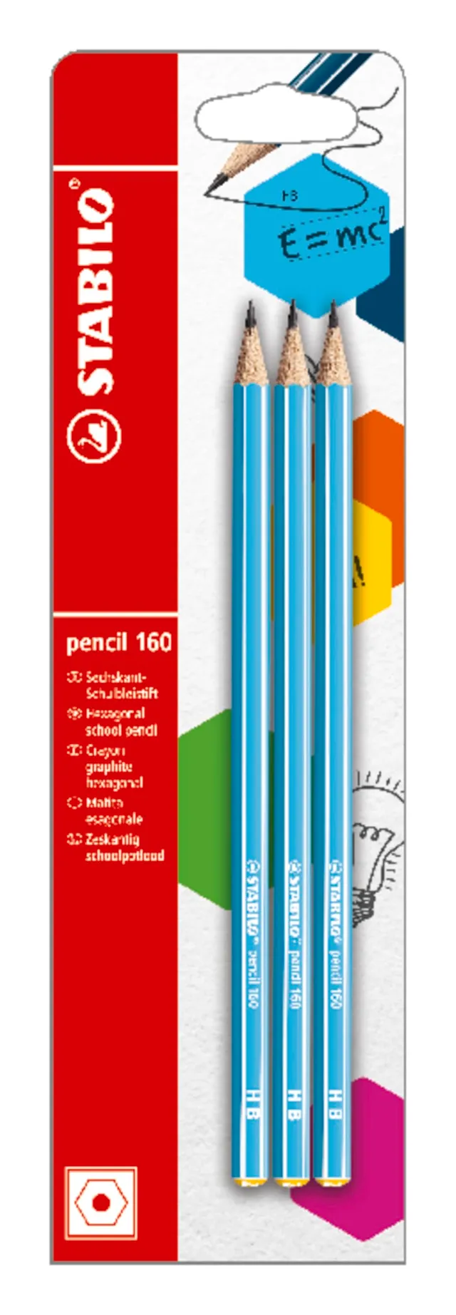 stabilo-pencil-160-bleistift-sechskant-hb-2b image 1
